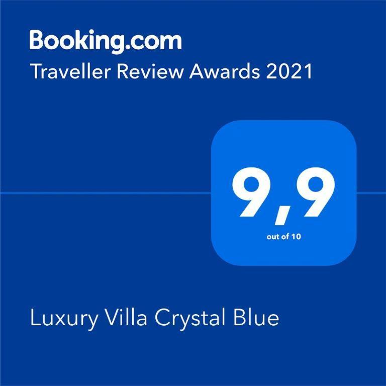 Luxury Villa Crystal Blue Свети-Стефан Экстерьер фото