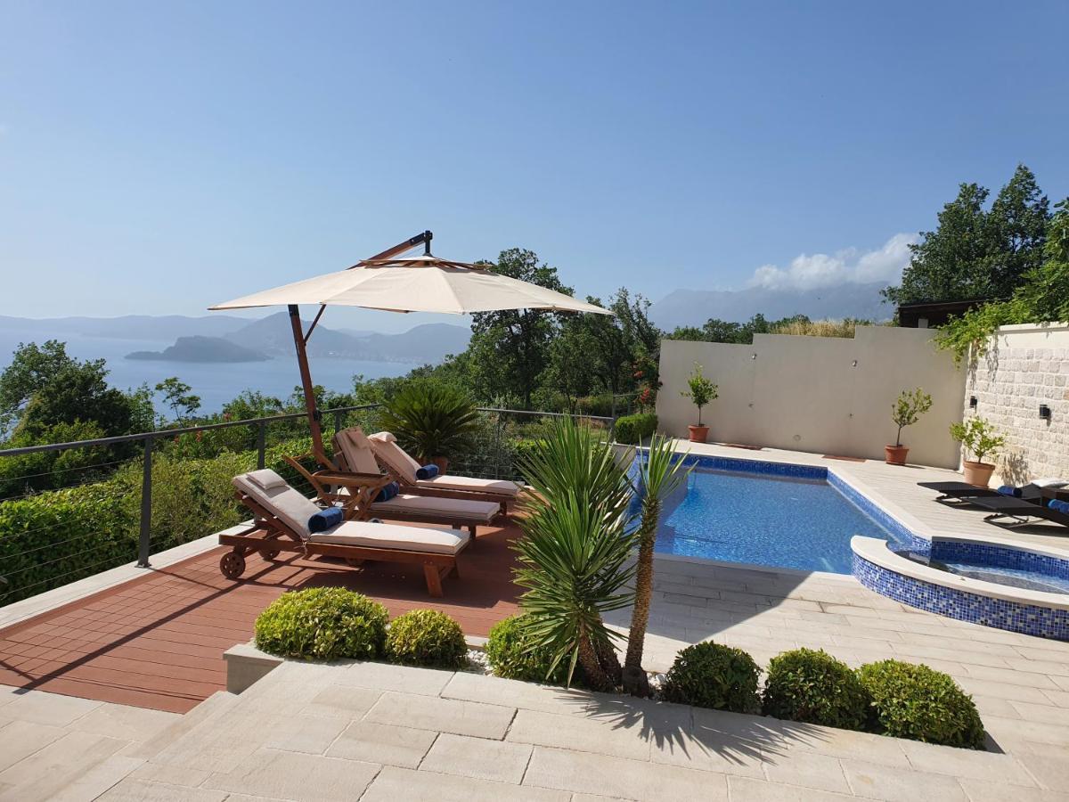 Luxury Villa Crystal Blue Свети-Стефан Экстерьер фото